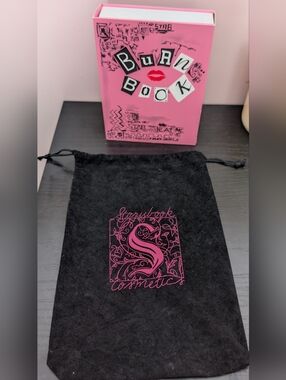 Storybook Cosmetics X Mean Girls Burn Book Eyeshadow Palette + Velvet Bag